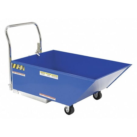 Low Profile Hopper, Blue, 2, 000 lb MPN:HOP-LP-N