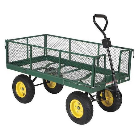 Landscape Cart, Fold Down Side, 1K lb. MPN:LSC-2448-4SD