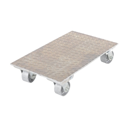 Aluminum Plate Dolly With Steel Wheels MPN:PDA-1627-C-S
