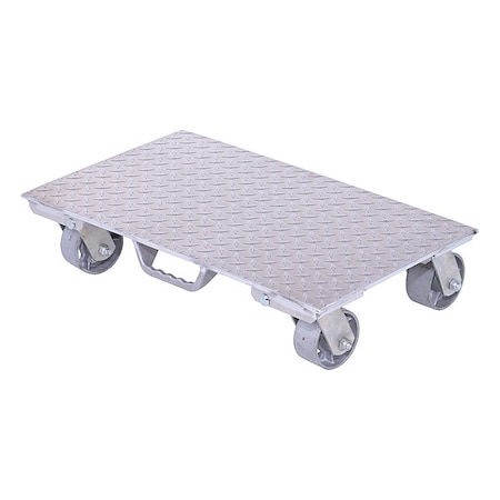 Aluminum Plate Dolly With Steel Wheels MPN:PDA-1627-C-S-H