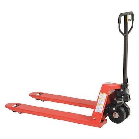 Pallet Truck, Steel Wheels, 5.5K, 27 x 48 MPN:PM5-2748-S
