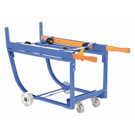 Revolving Drum Cart, Steel Wheels, 1K MPN:RDC-1000-5SS
