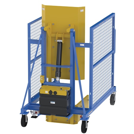 Ac Power Trash Can Dumper, Load Cap. 400 lb. MPN:TCD-M-60-AC