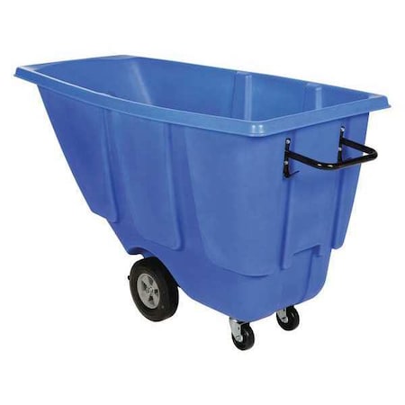 Light Duty Tilt Truck 1/2 Cubic Yard 450 lb Blue MPN:TDT-50-LD-BLUE