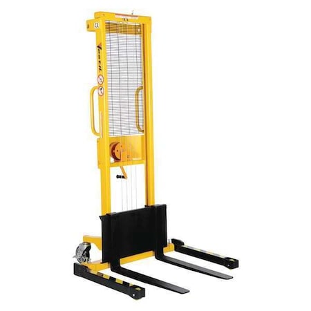 Manual Hand Winch Stacker, 770 lb. MPN:VWS-770-AA