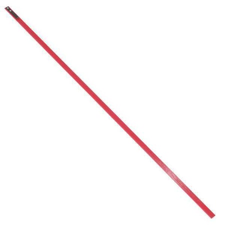 Red Fiberglass Pallet Wand 1 x 52 3/4 Thickness 1/8, PR MPN:WAND-3