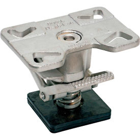 Adjustable Height Stainless Steel Floor Lock FL-ADJ-46-SS for 4