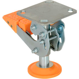 Floor Lock with Polyurethane Foot Pad FL-LKH-6 for 6