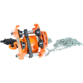 Low Headroom Hoist & Trolley Combo Geared 1000 Lb. Cap. LOW-1G