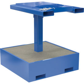 Vestil™ Steel Trash Bin Compactor Filled Weight Filled 2000 lb. Capacity FWBC-4242-2-BC