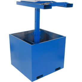 Vestil™ Steel Trash Bin Compactor Filled Weight Empty 4000 lb. Capacity FWBC-4242-4