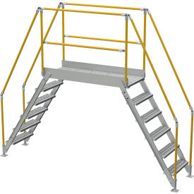 Vestil™ 6 Step Aluminum Crossover Ladder 128