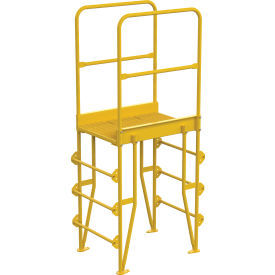 Vestil™ 4 Step Vertical Crossover Ladder 41-1/16