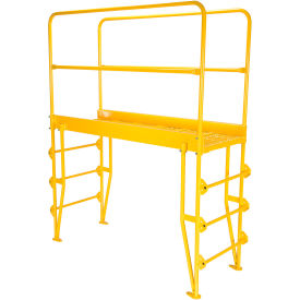 Vestil™ 4 Step Vertical Crossover Ladder 77-1/6