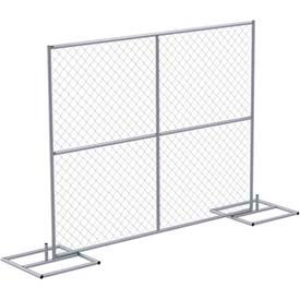 Galvanized Steel Construction Barrier Starter Unit 7-1/2