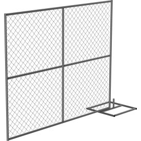 Galvanized Steel Construction Barrier Add-On Unit 24