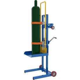 Vestil Mechanical Hand Winch Gas Cylinder Lifter - 300 Lb. Capacity LLPW-CL-1560