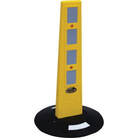 Reflective Poly Barricade Bollard Post PBOL-24