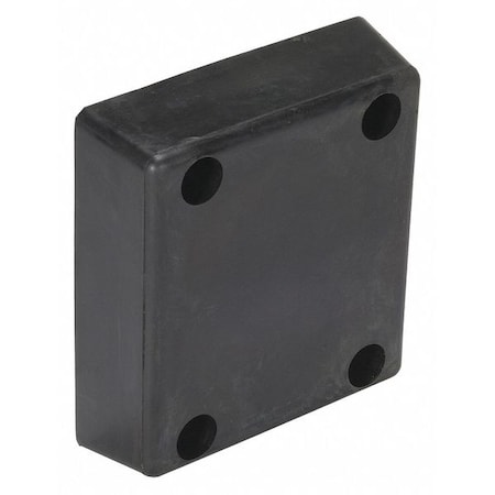 Molded, Rubber Bumper, 4 x 12 x 13 MPN:B-1213-4