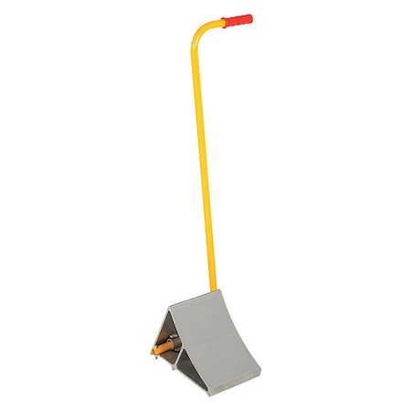Aluminum Wheel Chock With Handle MPN:EALUM-7-H