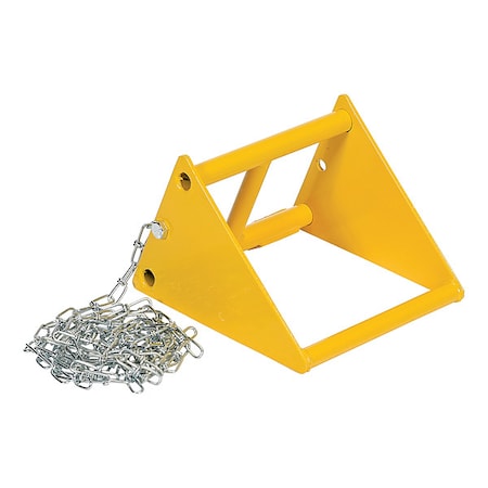 Fabricated Steel Wheel Chock, 10
