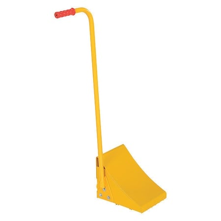 Fabricated Ergo-Handled Wheel Chock, 11 MPN:FAB-11-ERGO