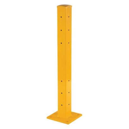 Structural Guard Rail - Rigid Post MPN:GR-F3R-DI-TP42-YL