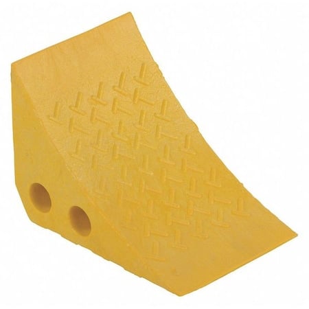 Recycled Yellow Plastic Wheel Chock MPN:PWC-Y