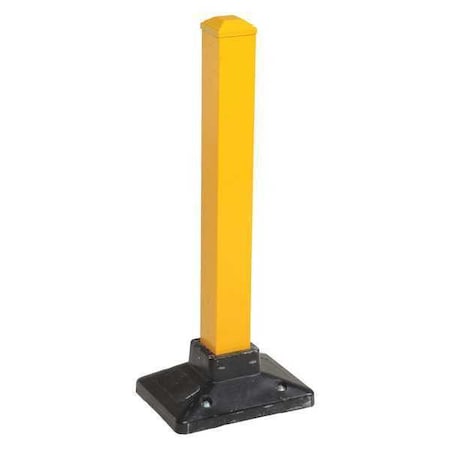Yellow Semi-Permanent Barrier Post MPN:SPR-POST-Y