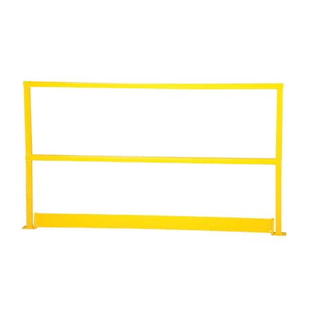 Steel Safety Handrail, Toeboard, 96 in MPN:SQ-96-TB