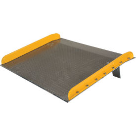 Vestil™ Aluminum Dock Board with Steel Safety Curb 60