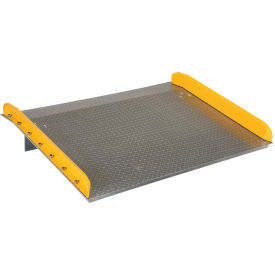 Vestil™ Aluminum Dock Board with Steel Safety Curb 60