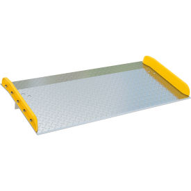 Vestil™ Aluminum Dock Board Steel Curb 72