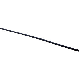 P2 Extruded Fender Bumper Half Oval 120Wx1-7/8H Black M-2-120