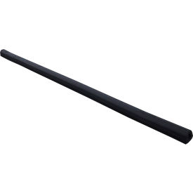P2 Extruded Fender Bumper Half Oval 120Wx4-1/8H Black M-4-120