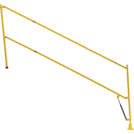 Vestil™ Steel Safety Lift Gate 6 Ft. Lowered Gate Width Yellow SLG-6