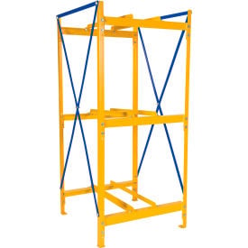 Vestil™ Horizontal 3 Drum Storage Rack 2400 lb. Capacity 34-7/8
