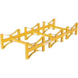 Stackable 3 Drum Storage Rack DRUM-RACK-3 2400 Lb. Capacity DRUM-RACK-3