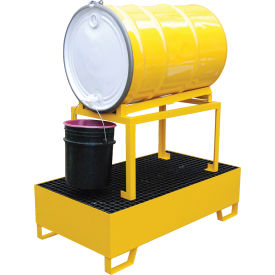 Vestil™ 1 Drum Horizontal Retention Basin 1200 lb. Capacity 27