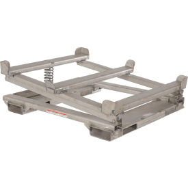 Vestil™ Stainless Steel Intermediate Bulk Container Tilt Stand w/ Fork Pockets 4400 lb. Cap. IBC-TLT-FP-SS