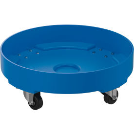 Vestil™ Light Duty Drum Dolly For 5 Gallon Pail & 30 Gallon Drum 300 lb. Capacity Blue DRUM-DP-LD-30-BU