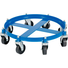Vestil Drum Dolly OCTO-55-CI with Cast Iron Wheels for 55 Gallon Drums - 2000 Lb. Capacity OCTO-55-CI