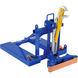 Vestil™ Steel Automatic Eagle Beak 1 Drum with Belt Saddle 1000 lb. Capacity Blue FMDL-1-LDS-B1