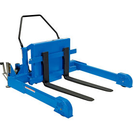 Vestil™ Steel Tilt Master Straddle Reciprocating Air/Oil Power 2000 lb. Capacity Blue TMS-20-AIR
