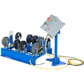 Vestil™ Steel Horizontal Drum Roller Mixer 1PH 115V 1000 lb. Capacity Blue DRM-H-3055