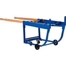Vestil™ 4-Wheel Rotating Drum Cart Polyurethane-On-Steel Wheels 1000 lb. Capacity RDC-1000-5PU