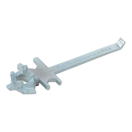 Zinc Straight Hand Drum Bung Nut Wrench MPN:BNW-IX-W