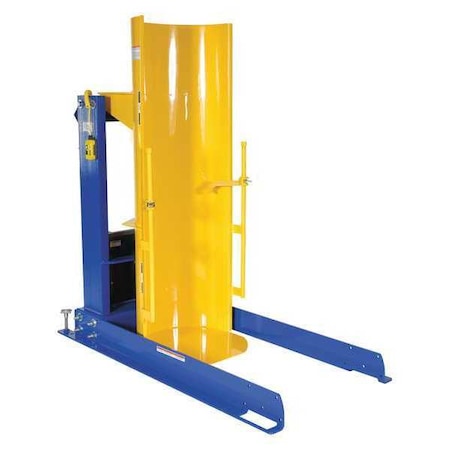 Drum Dumper, Stationary, 72in, 34sec., Steel MPN:HDD-48-7-S