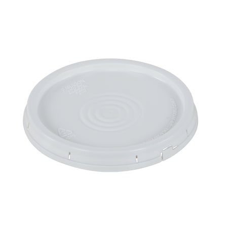 Tear Tab for Sizes 3-1/2, 5 and 6 Gal, White MPN:LID-54-PWT