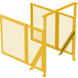 Vestil™ Steel Hydraulic Box Factory Installed Safety Light Curtain Yellow HBD-SLC